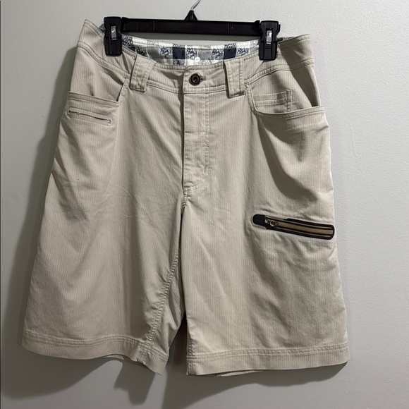 Lululemon Cadence Commute Tan Cargo Shorts 34 - Picture 2 of 8